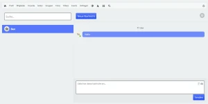 Messaging und Chatbar