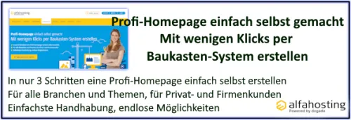 Baukasten-System erstellen