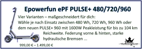 Epowerfun ePF PULSE+ 480/720/960