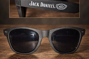 Schwarze Sonnenbrille mit Jack Daniel’s Old No. 7