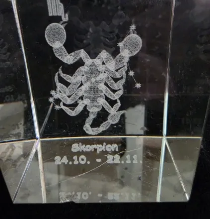 🦂 Sternzeichen Skorpion - Teelichthalt