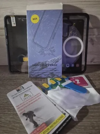 Samsung Galaxy S24 Ultra Hülle – Military Grade – Inkl. 2x Schutzfolie – NEU